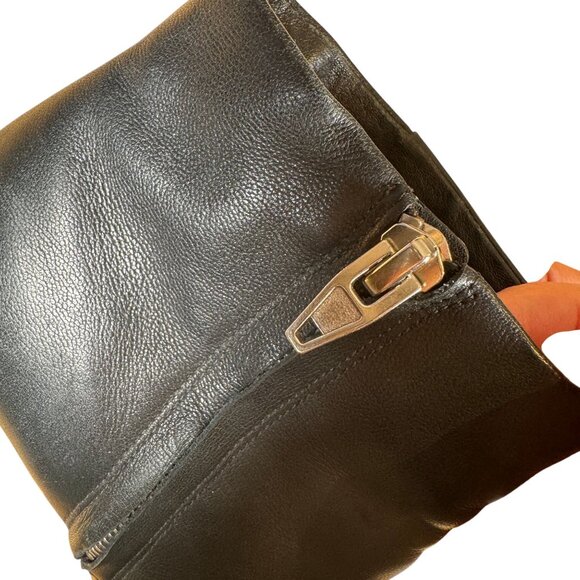 Alexander Wang Gabi Black Ankle Cutout Heel Boots Size 36 - Picture 11 of 13